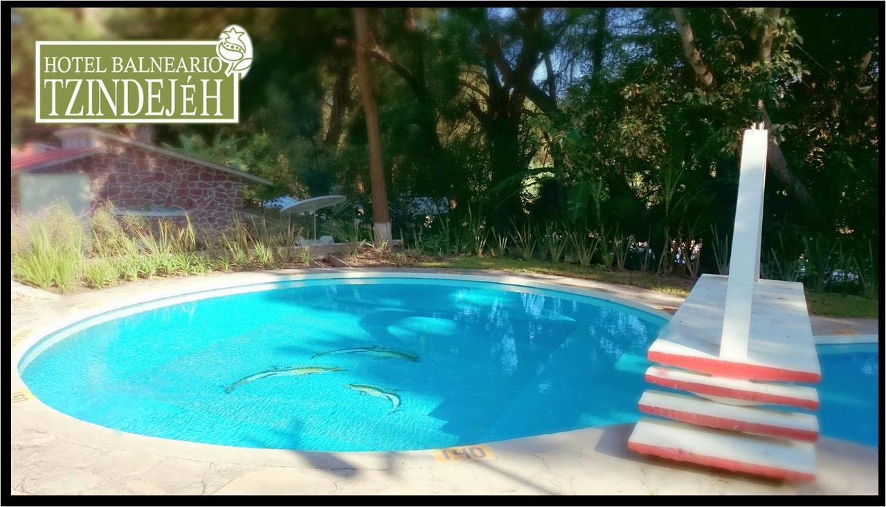 Hotel Balneario Tzindejeh Tasquillo Luaran gambar