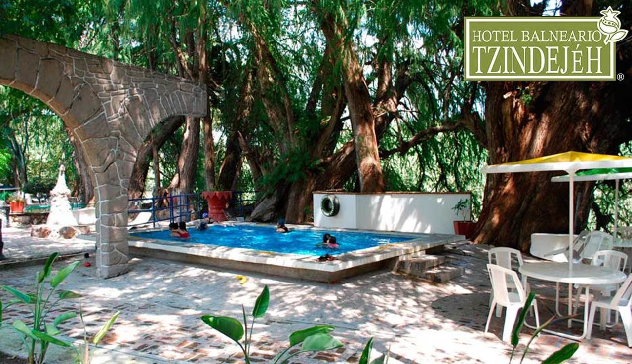 Hotel Balneario Tzindejeh Tasquillo Luaran gambar