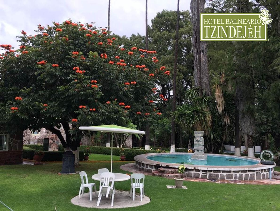 Hotel Balneario Tzindejeh Tasquillo Luaran gambar