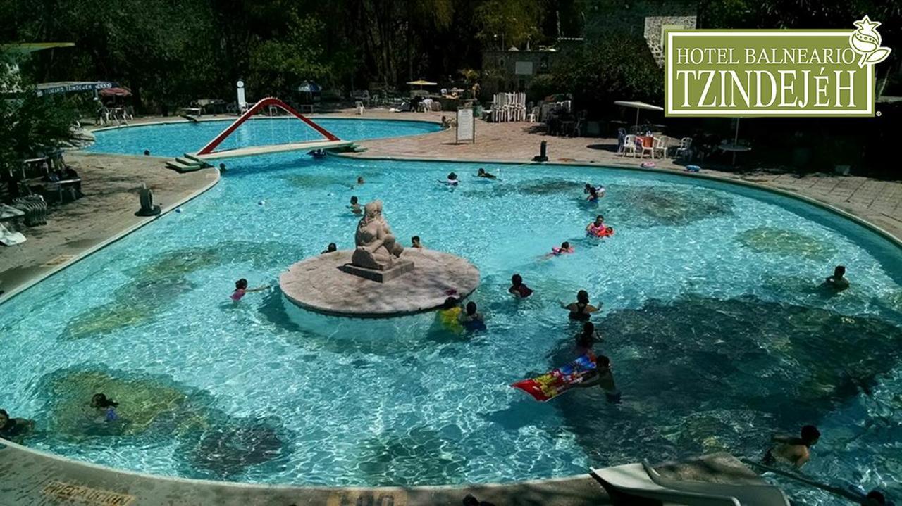 Hotel Balneario Tzindejeh Tasquillo Luaran gambar