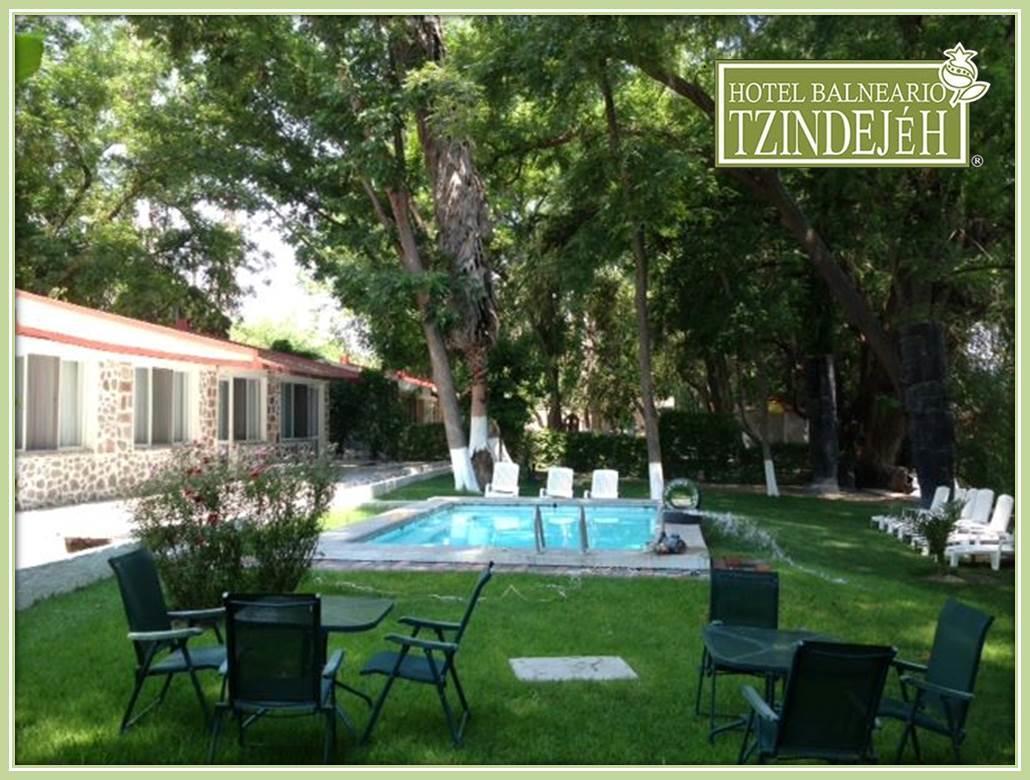 Hotel Balneario Tzindejeh Tasquillo Luaran gambar