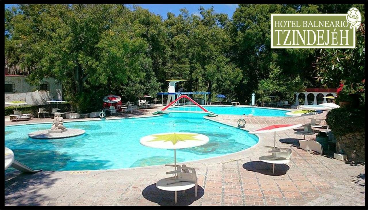 Hotel Balneario Tzindejeh Tasquillo Luaran gambar