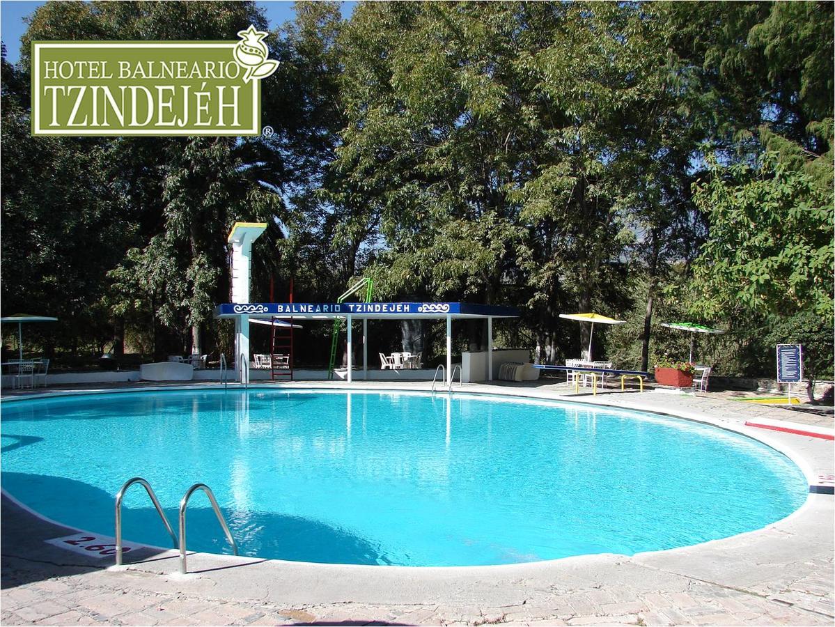 Hotel Balneario Tzindejeh Tasquillo Luaran gambar