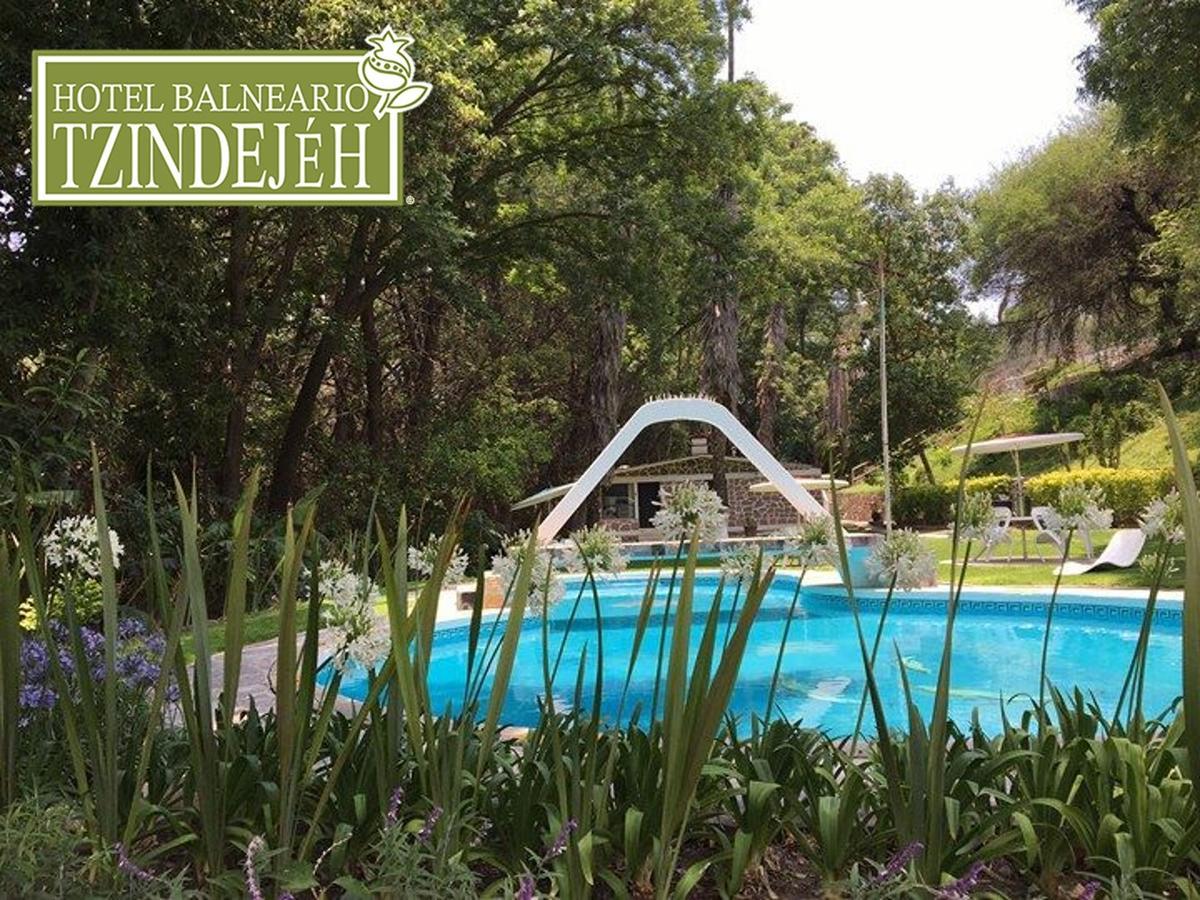 Hotel Balneario Tzindejeh Tasquillo Luaran gambar