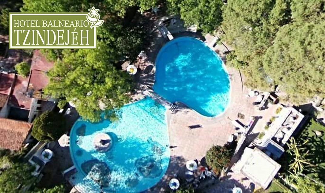 Hotel Balneario Tzindejeh Tasquillo Luaran gambar
